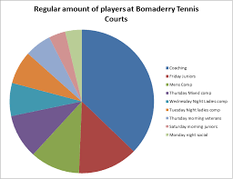 Bomaderry Tennis Courts Demographic Pie Chart