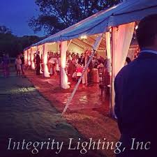 Tent Lighting For Weddings Events Integrity Lighting