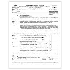 The irs form w4 plays an important role in tax filings each year, especially if you get a new job. Blank W4 Form 2020 Printable W4 Form 2021 Printable
