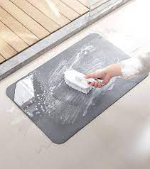 minimalist diatomite absorbent floor
