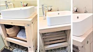 Ein neues bad ist teuer. Waschtisch Selber Bauen Aus Holz Und Aufsatzwaschbecken Montieren Anfangerstufe Youtube