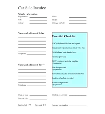 Printable Sales Invoice Sales Invoice Template From Sale Receipt
