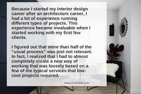how to run an interior design project