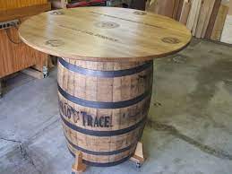 Whiskey Barrel Table By Mike001