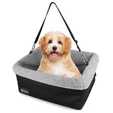 Petlo Dog Booster Car Seat With Soft