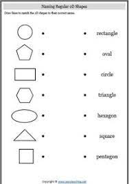 2d shape worksheets and activities 2d