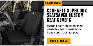 Carhartt Tough Seat Covers For Every