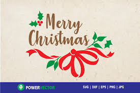 Merry Christmas Greeting Card Graphic By Powervector Creative Fabrica