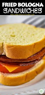 fried bologna sandwiches sweet pea s