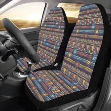 Aztec Pattern Car Front Seat Covers