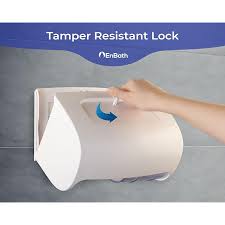 Roll Locking Toilet Paper Holder