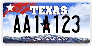 texas license plate search free tx