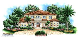 Luxury Mediterranean Beach Home Floor Plan
