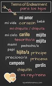 terms of endearment in spanish