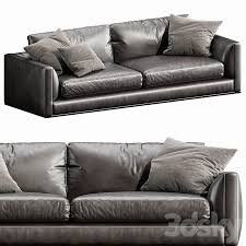 b b italia richard sofa sofa 3d model