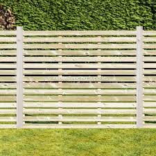 Contemporary Fence Panels With Timber