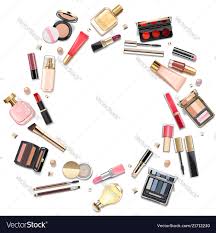 round makeup cosmetics concept royalty