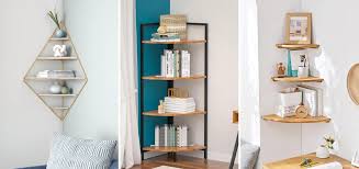 corner shelf ideas for adding storage