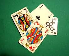 Remember, the ace must be played when the called ace suit is led, even if you have other cards of the same suit in your hand. Clabber Wikipedia
