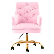 First of all, you need to identify which is the part that is broken. Ovios Cute Desk Chair Plush Velvet Office Chair For Girl Or Lady Modern Comfortble Nice Vanity Chair And Task Chair With Gold Base Pink Walmart Com Walmart Com