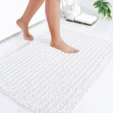 luxury chenille bathroom rug mat extra