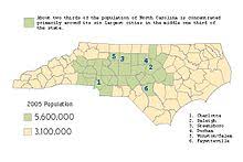 Demographics Of North Carolina Wikipedia