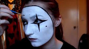 easy french mime costume makeup