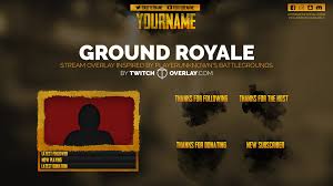 Maybe you would like to learn more about one of these? Ground Royale Free Pubg Overlay Twitch Overlay