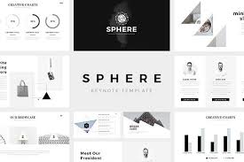 Sphere Minimal Keynote Template By Slidepro On Omairsart
