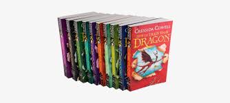 The events of the books take place in a fictional viking world, where the protagonist hiccup goes through a series of adventures to become a hero. How To Train Your Dragon Collection 10 Books Box Gift Train Your Dragon How To Train Your Dragon Transparent Png 500x500 Free Download On Nicepng