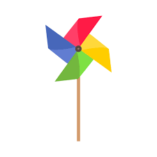 fan vector icon paper wind