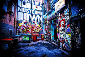 Graffiti Wall Art Melbourne Print