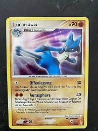 Buy pokemon cards lucario and get the best deals at the lowest prices on ebay! Pokemon Karte Lucario Lv 30 3 11 Nr 448 Holo 2007 Ebay