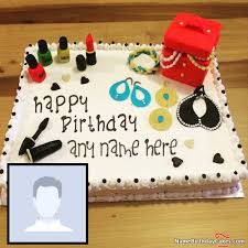 cosmetics birthday cake for with
