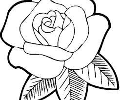 Flower Template For Coloring Flowers To Color Free Printable Pages