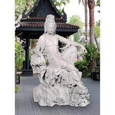 Chinese Dess Of Mercy Garden Statue