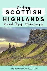 7 day scotland highlands road trip