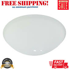 White Ceiling Fan Light Cover