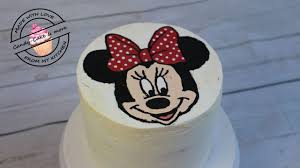 Micky maus torte/motivtorte/geburtstagstorte/micky mouse cake. Minnie Mouse Torte I Buttercreme Transfer Methode I Motivtorte I Tutorial Youtube