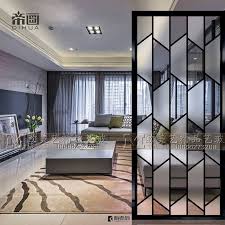Home Art Glass Partition Light Luxury