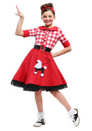 50s sock hop darling s red costume