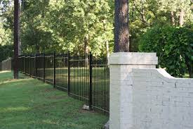 iron fence or aluminum fence