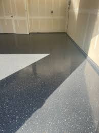 partial flake garage floor coating in