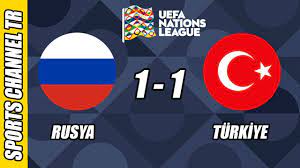 RUSYA 1 - 1 TÜRKİYE | UEFA ULUSLAR LİGİ | SP