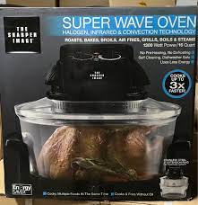the sharper image super wave oven tv