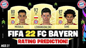 Liga, jamal musiala fm21 attributes, current ability (ca). Fifa 22 Bayern Munich Player Ratings Predictions Ft Musiala Fifa 22 Ratings Youtube