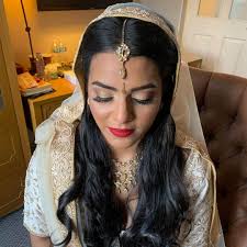 ilford based indian bridal party hair