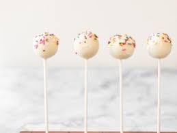 vanilla cake pops from scratch ahead