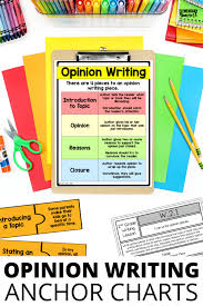 teaching opinion writing tips and