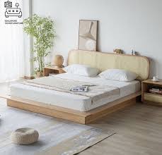 eekio rattan bed frame wooden bed